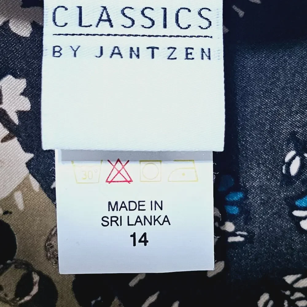 Classic by Jantzen Wrap Skirt Women's Size 14 NWOT Boho Earthy Cottage Hippie